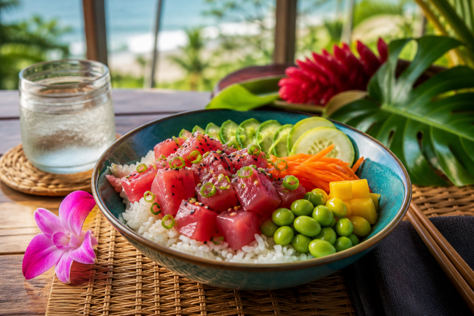 Pakalana's Poke Wagon On the Lanai